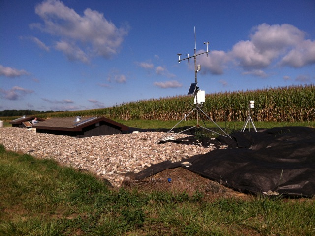 Ag Research huts