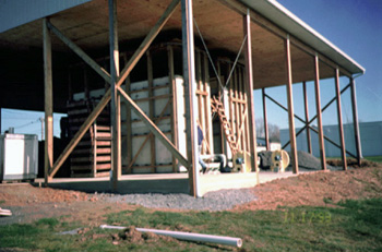 mushroom substrate composting facility