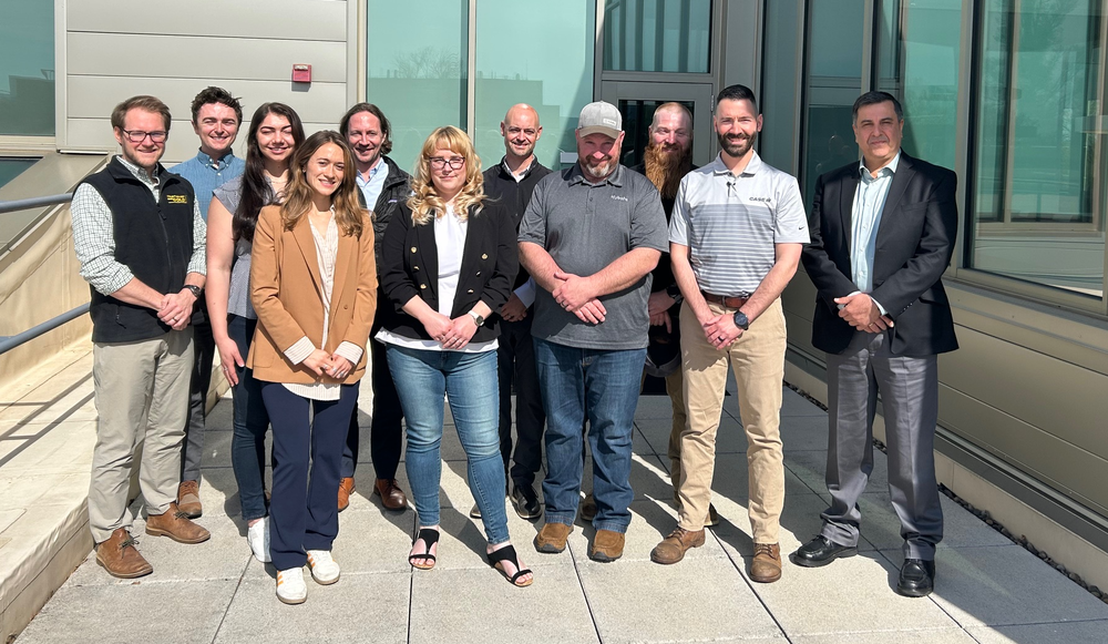 BioRenewable Systems Advisory Board L to R: Nelson DiBiase, Samantha Beining, Haley Stauffer, James Glueck, Kimberly Packard, John Fischer, Victor Constable, Dalton Wilson, Brandon Weston, Dr. Suat Irmak. Missing are Dr. Min Chen & Matt Hepler.