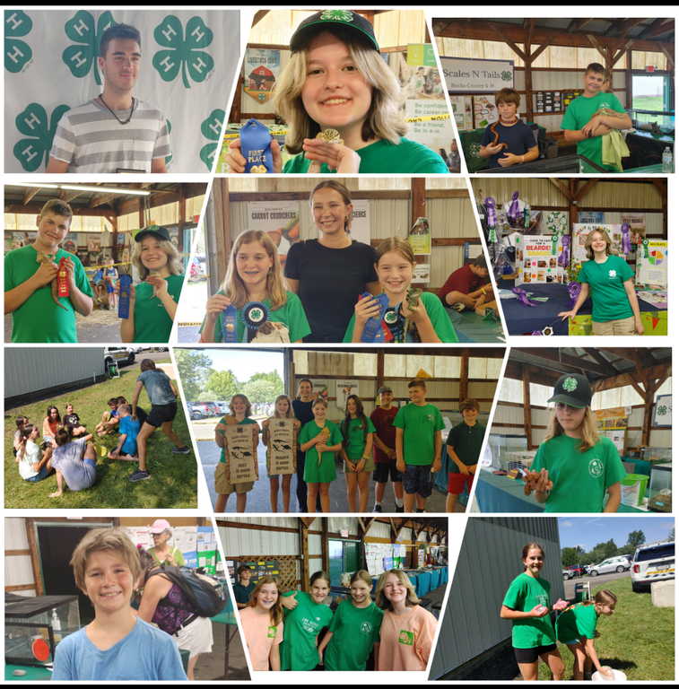 Scales N Tails 4-H Club Members