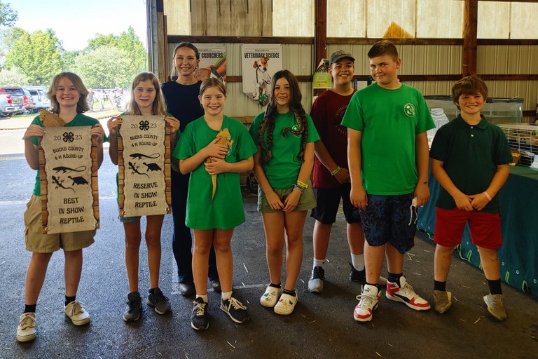 Scales N Tails Bucks County's 4-H Reptile Club at the Middletown Grange Fair