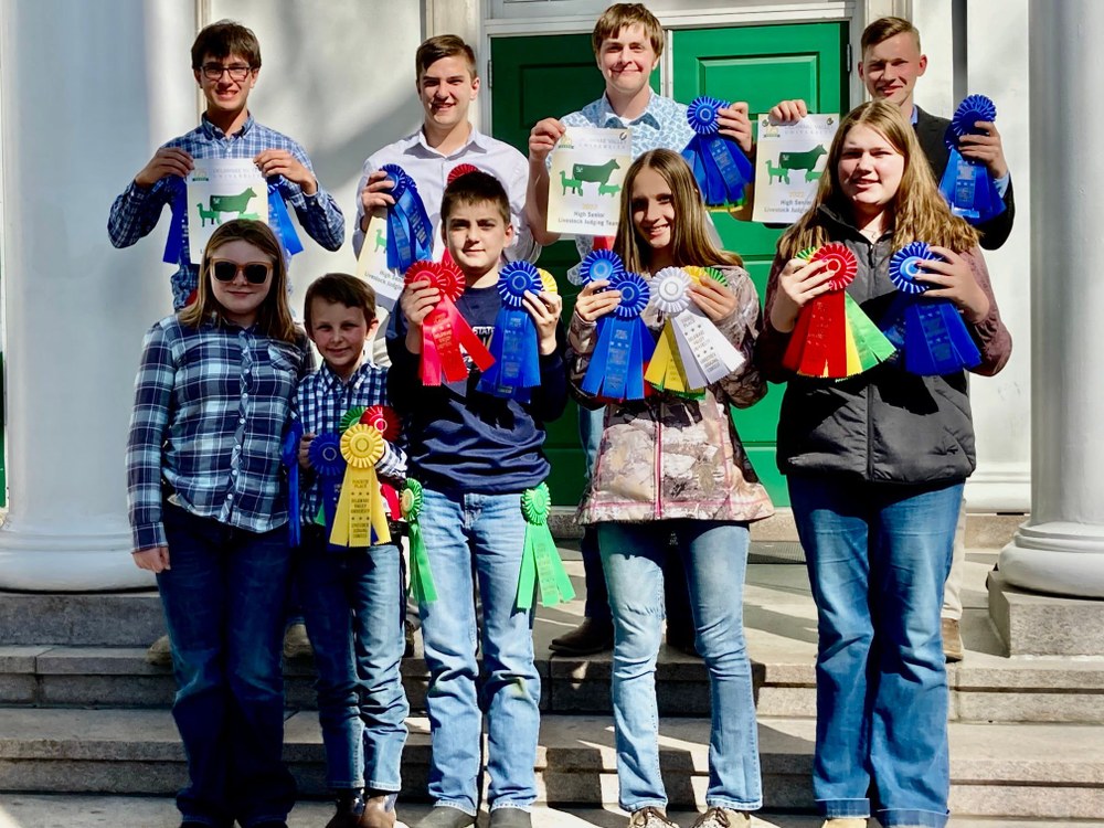 Jr. & Sr. Livestock Judging Team 2022