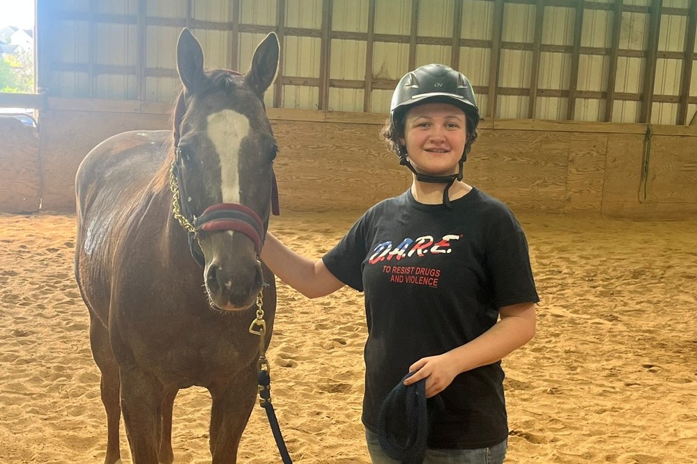 Northampton 4-H Members Gaining Horsemanship Skills