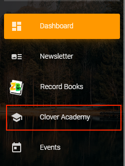 Clover Academy menu