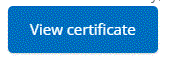 View certificate button