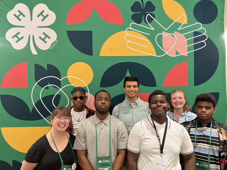 Back row: Siquil Ward, Kieran Meyer, Morgan Doyle; Front row: Morgan Schrankel, Jay'Len Clark-Carr, Judah Steward, Khari Taylor-Thomas