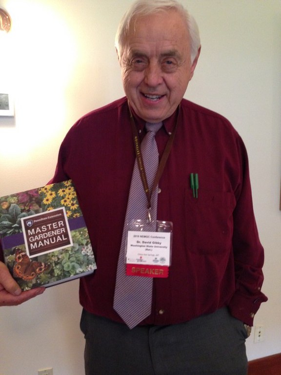 Dr. David Gibby the founder of the Master Gardener Program