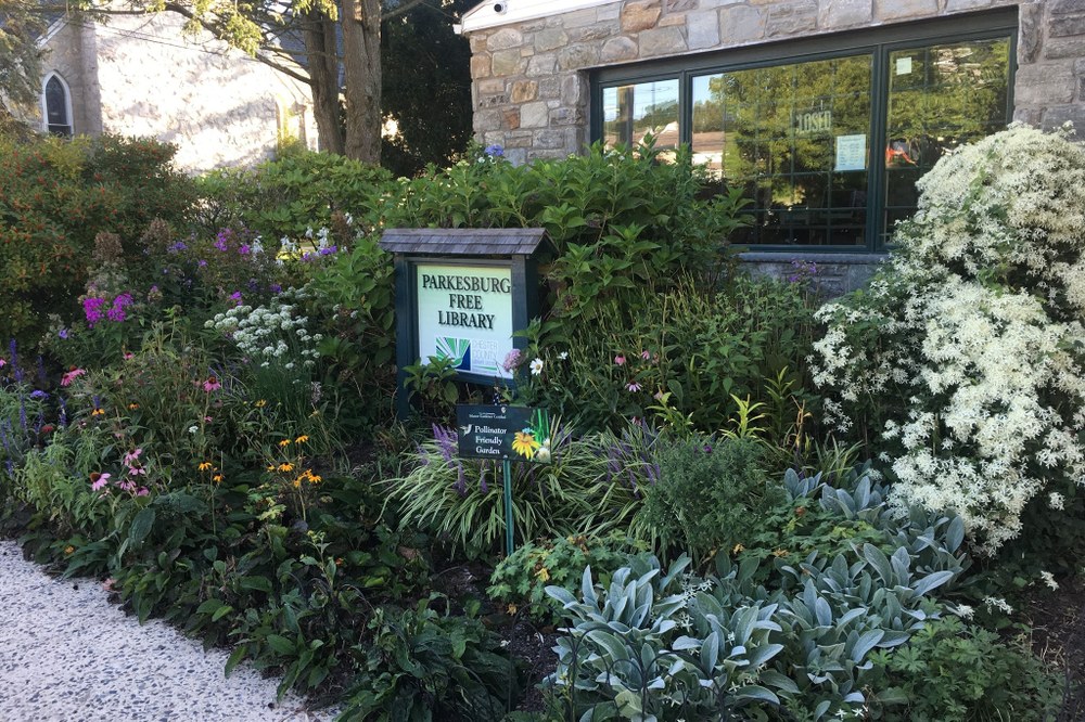 Parkesburg Library Pollinator Garden