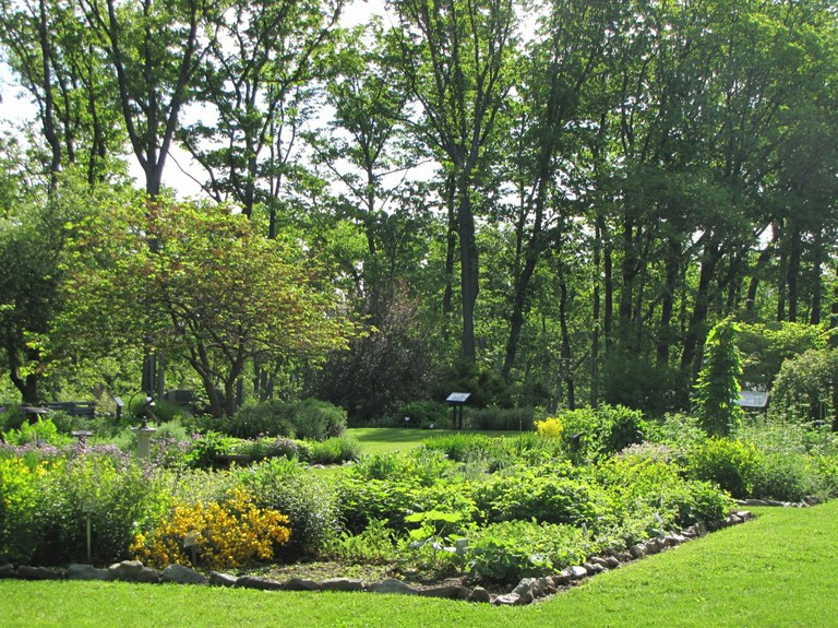 Herb Garden at the Kings Gap Mansion Garden