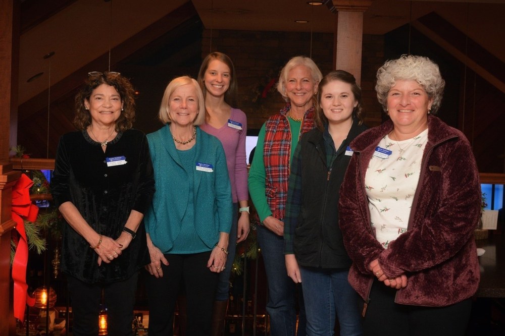 From left: Karen Haas, Janet Strasburg, Libby Jones, Sue Reinke, Lauren Cuatt, and Charlotte McClintic. Missing from photo is Jami Glick.