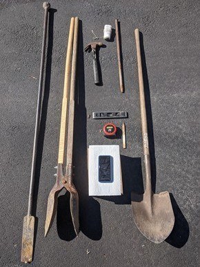 Tools for fence post installation