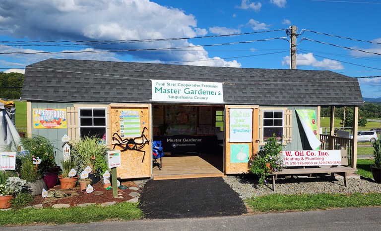 Master Gardener Building at the Harford Fair