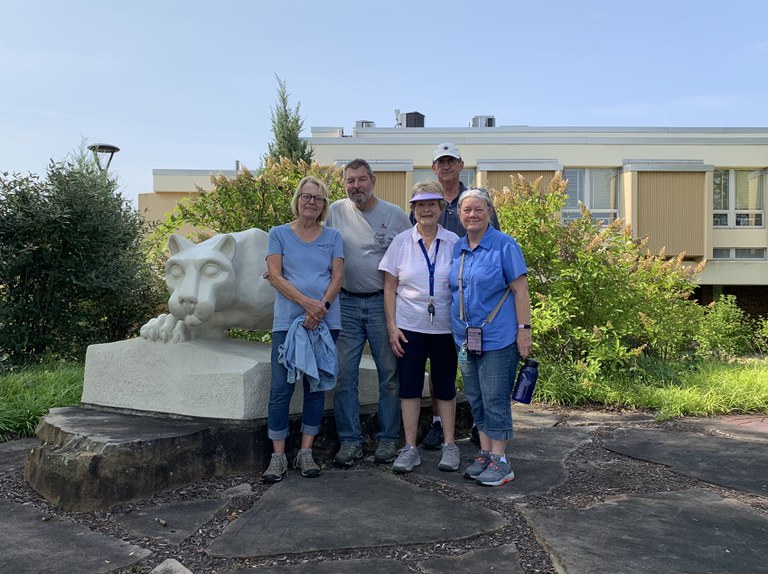 Penn State Master Gardeners at the New Kensington Campus.