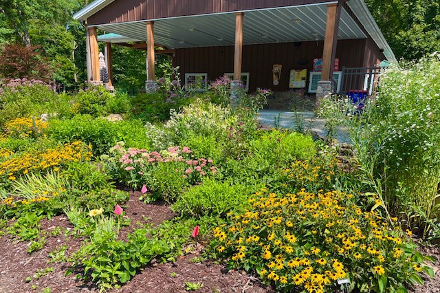 Welcome Center Garden. Mary Kaufman, Penn State Master Gardener