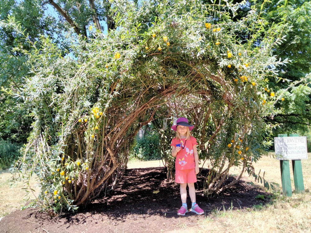 The Giving Tunnel at Tunkhannock's Riverside Park